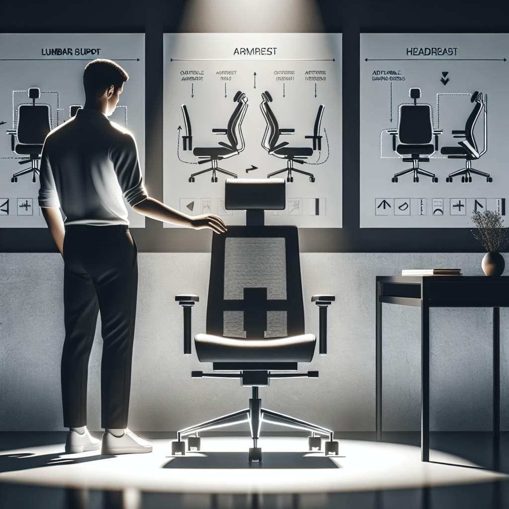 Tips for adjusting your ergonomic chair for optimal posture