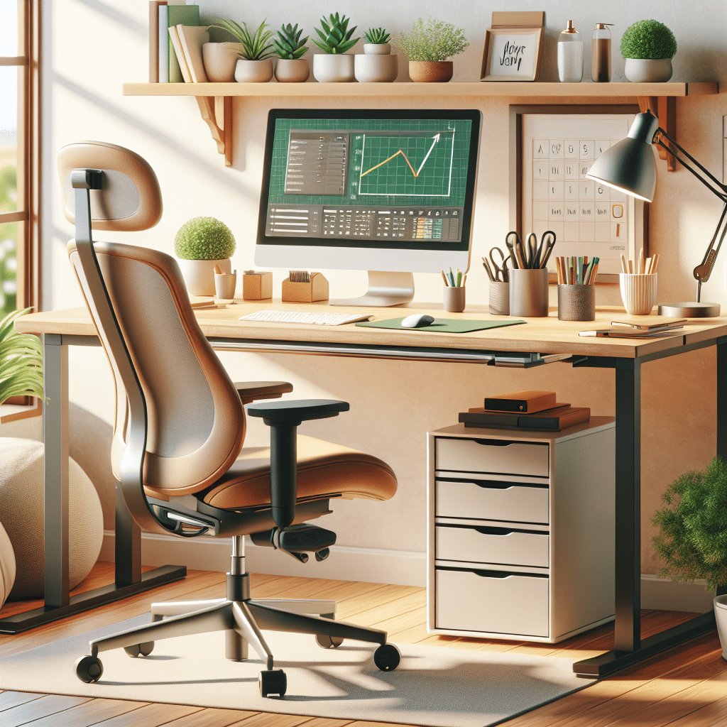 Optimizing your adjustable desk setup for comfort