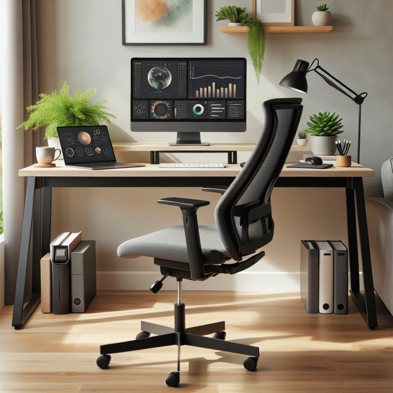 Remote work desk ergonomics guide