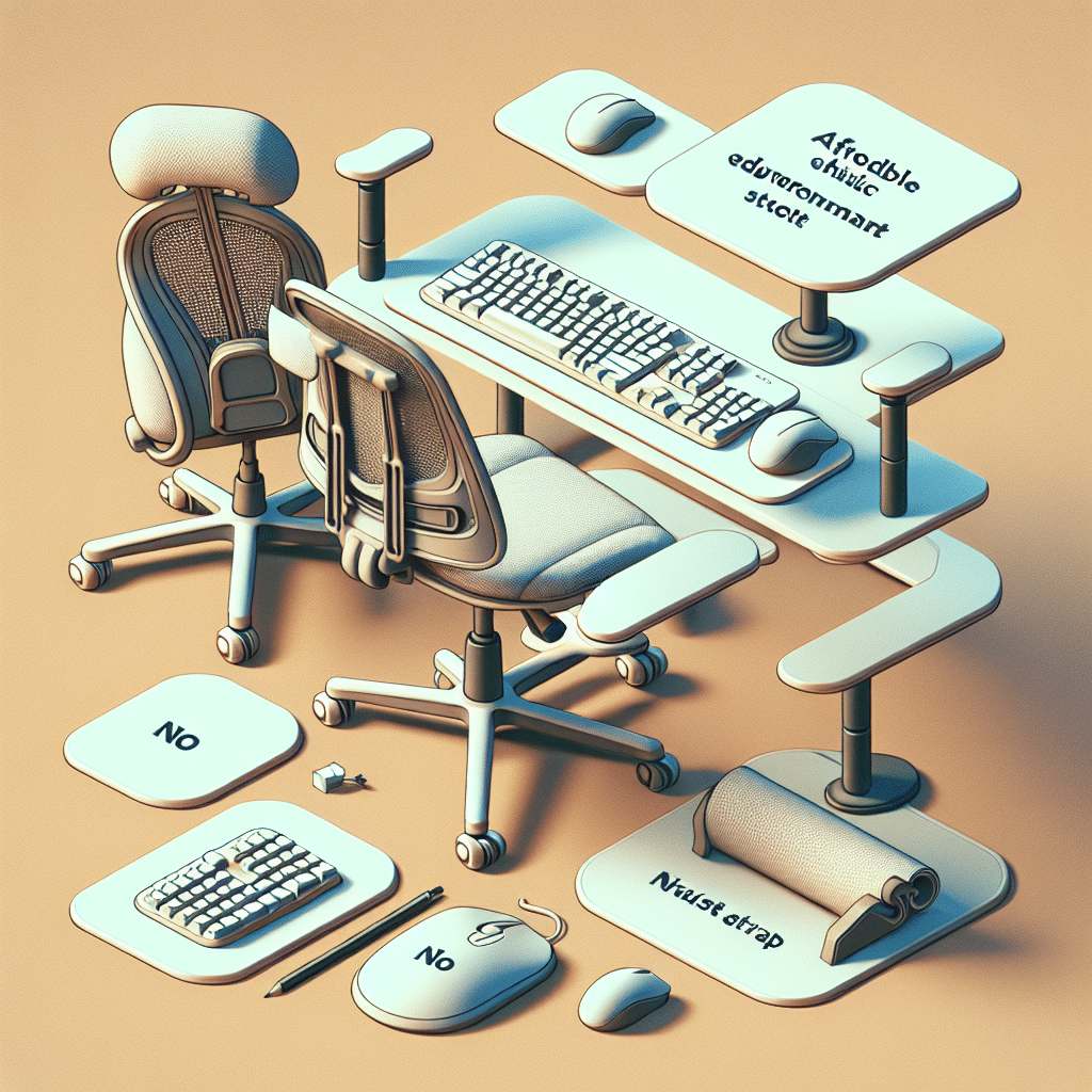 Affordable ergonomic office tools