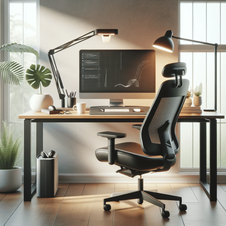 Ergonomic workspace for remote employees