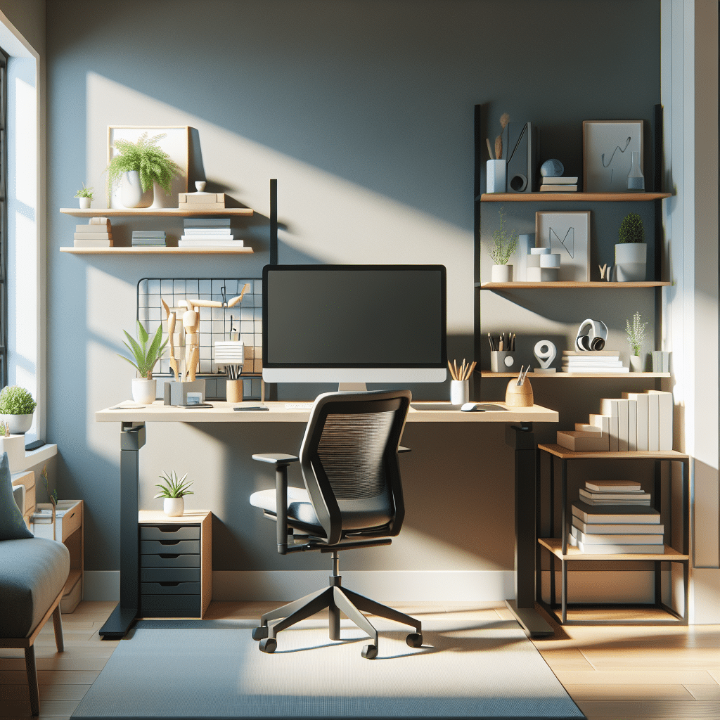 How to create an ergonomic home office that boosts productivity