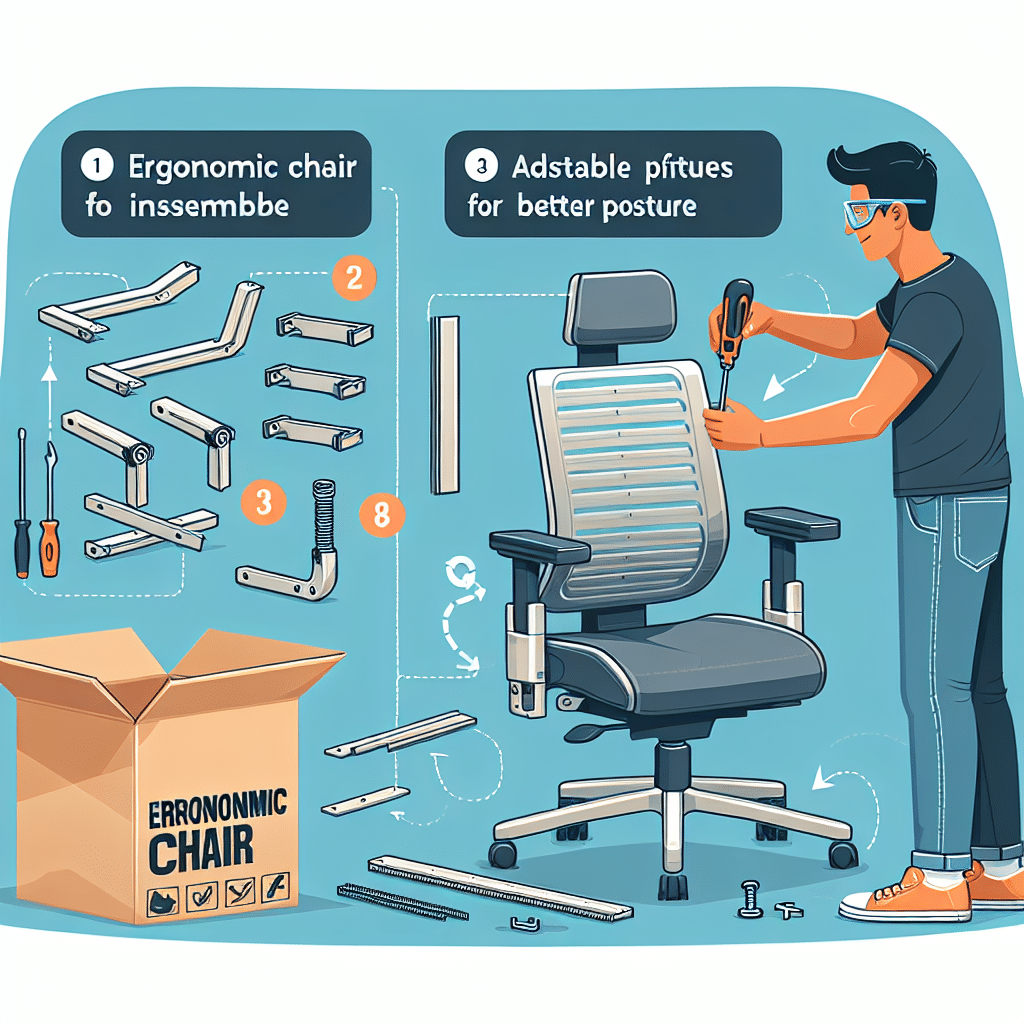 Ergonomic Chair Assembly Tips for Better Posture