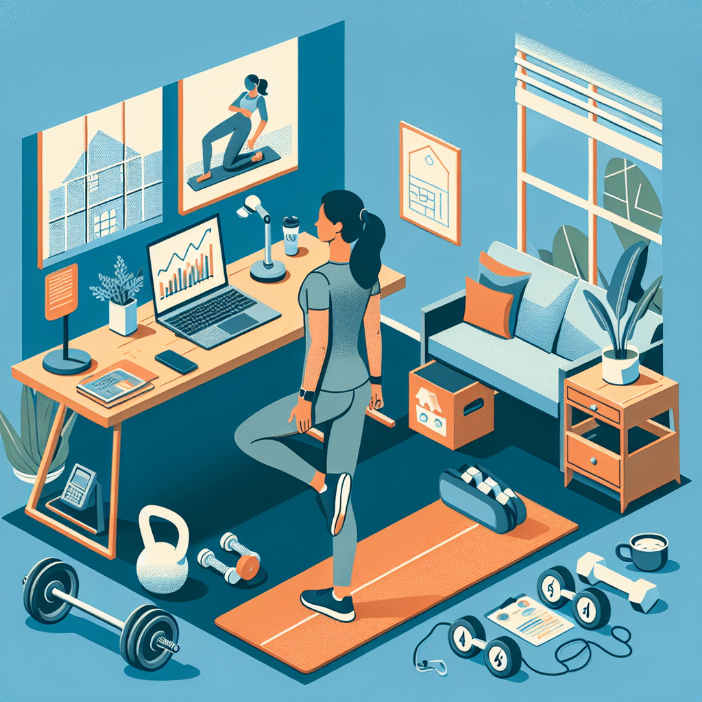 Staying active while working from home