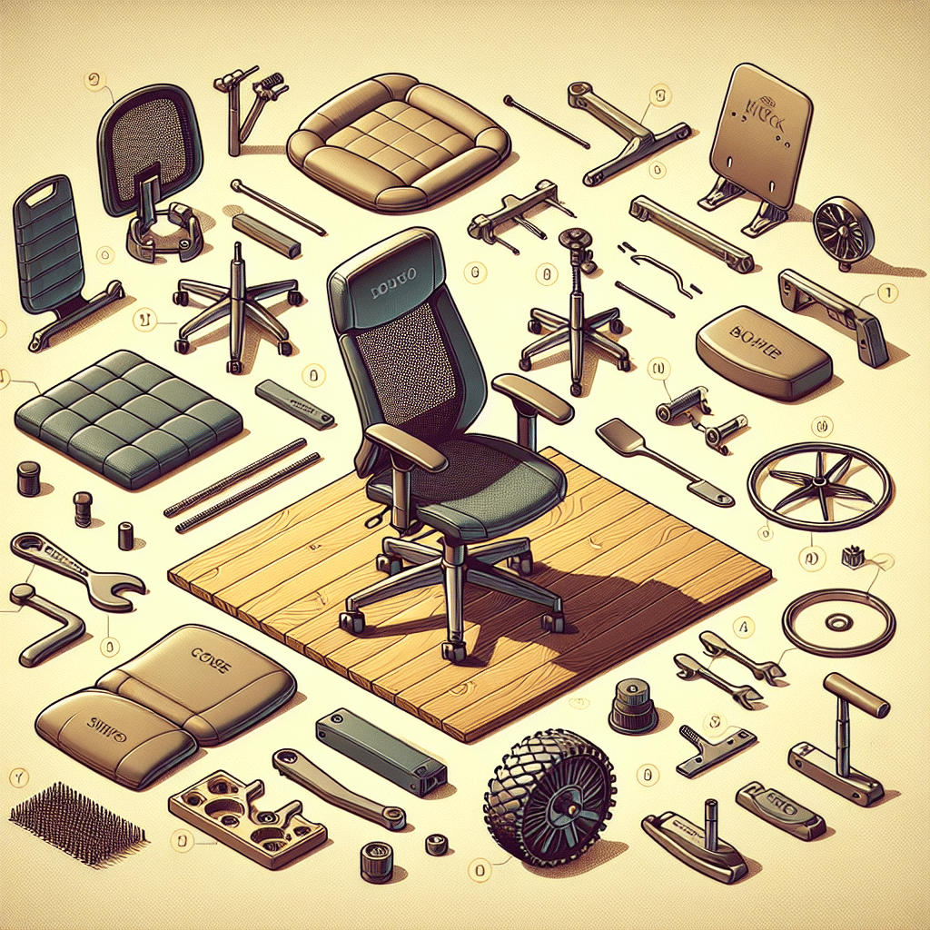 Choosing the right ergonomic chair parts for assembly