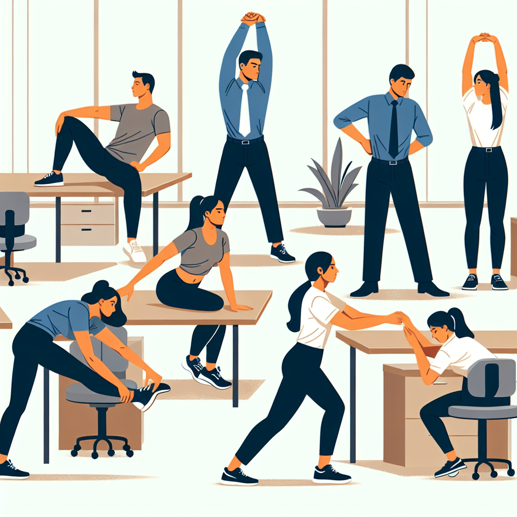 Best stretches during breaks