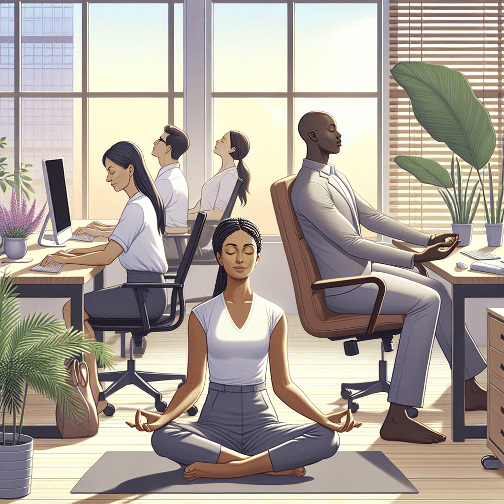 Effective breathing techniques for relaxation at work