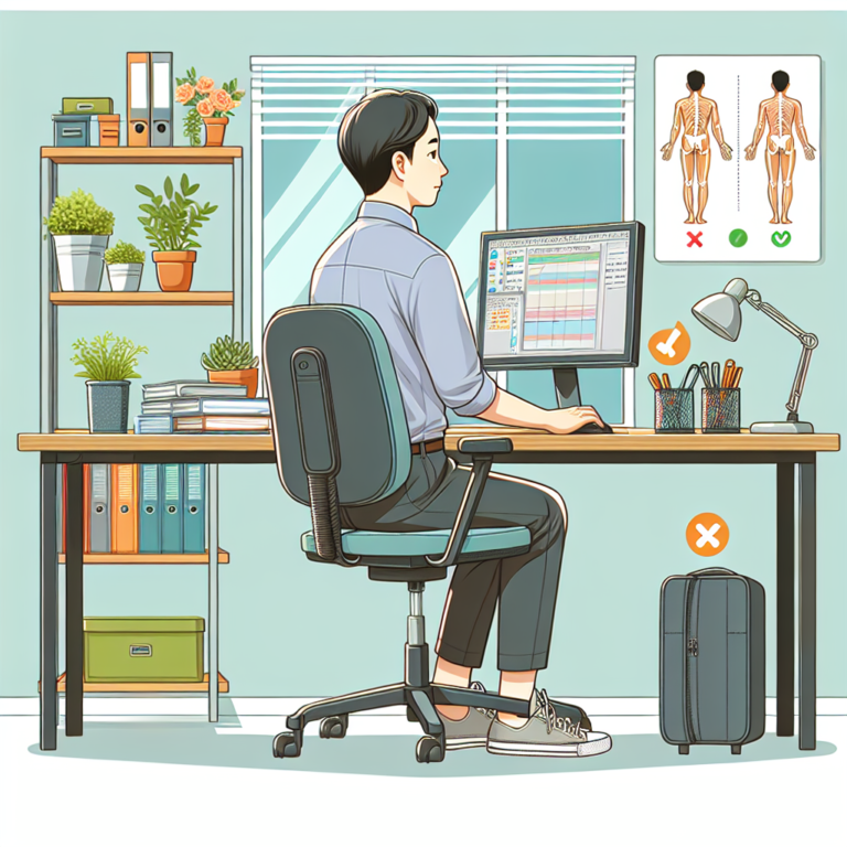 How to Maintain Good Posture at Your Desk
